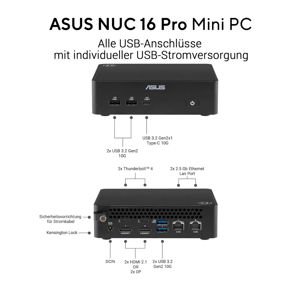 ASUS NUC 16 Pro RNUC16GDKU560002 — 3