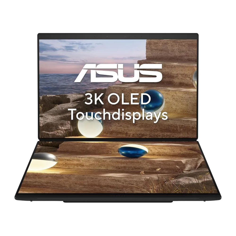ASUS Zenbook Duo UX8407AA-SN469X・14" WQXGA+・Core Ultra 9 386H・32GB・1TB SSD・Win11 Pro (90NB16V1-M00SK0)