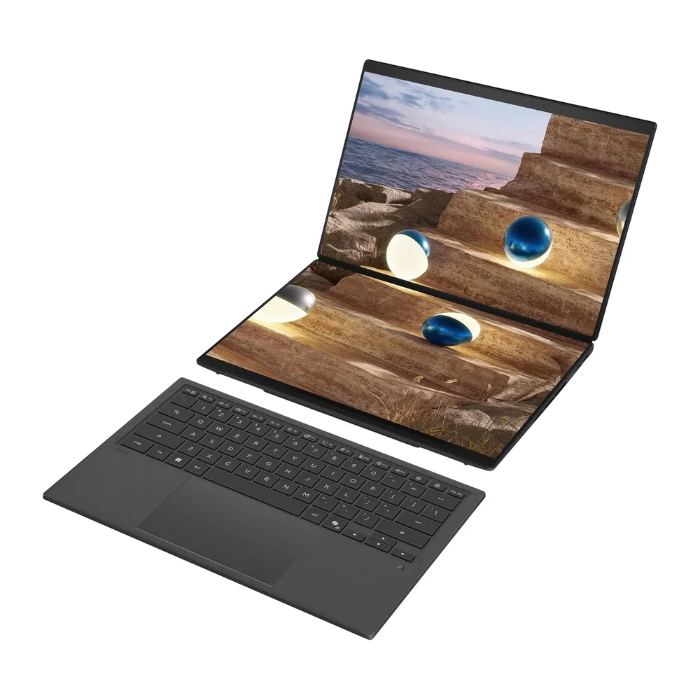 ASUS Zenbook Duo UX8407AA-SN469X・14" WQXGA+・Core Ultra 9 386H・32GB・1TB SSD・Win11 Pro (90NB16V1-M00SK0) — 4