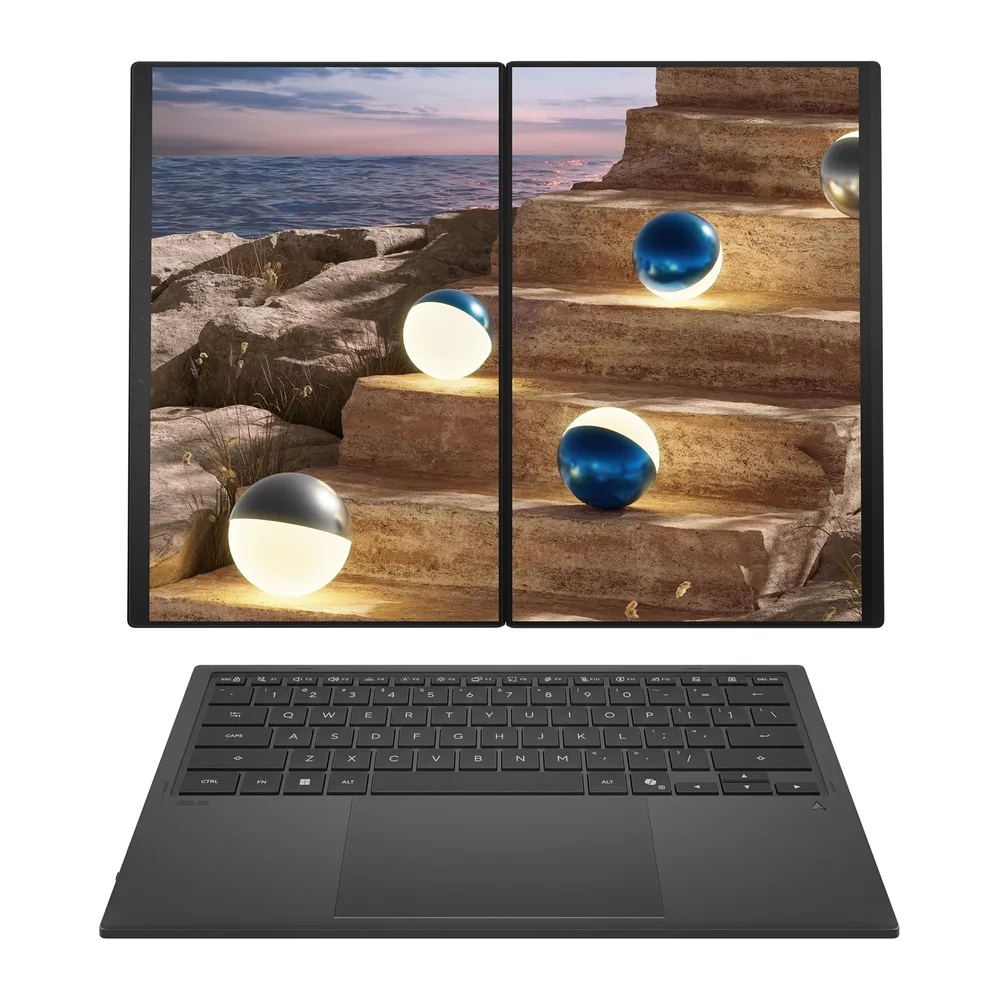ASUS Zenbook Duo UX8407AA-SN469X・14" WQXGA+・Core Ultra 9 386H・32GB・1TB SSD・Win11 Pro (90NB16V1-M00SK0) — 5