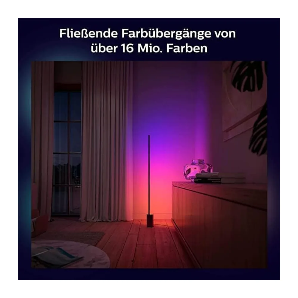 Philips Hue White & Color Ambiance Gradient Signe LED Stehleuchte (2.550 lm) — 2