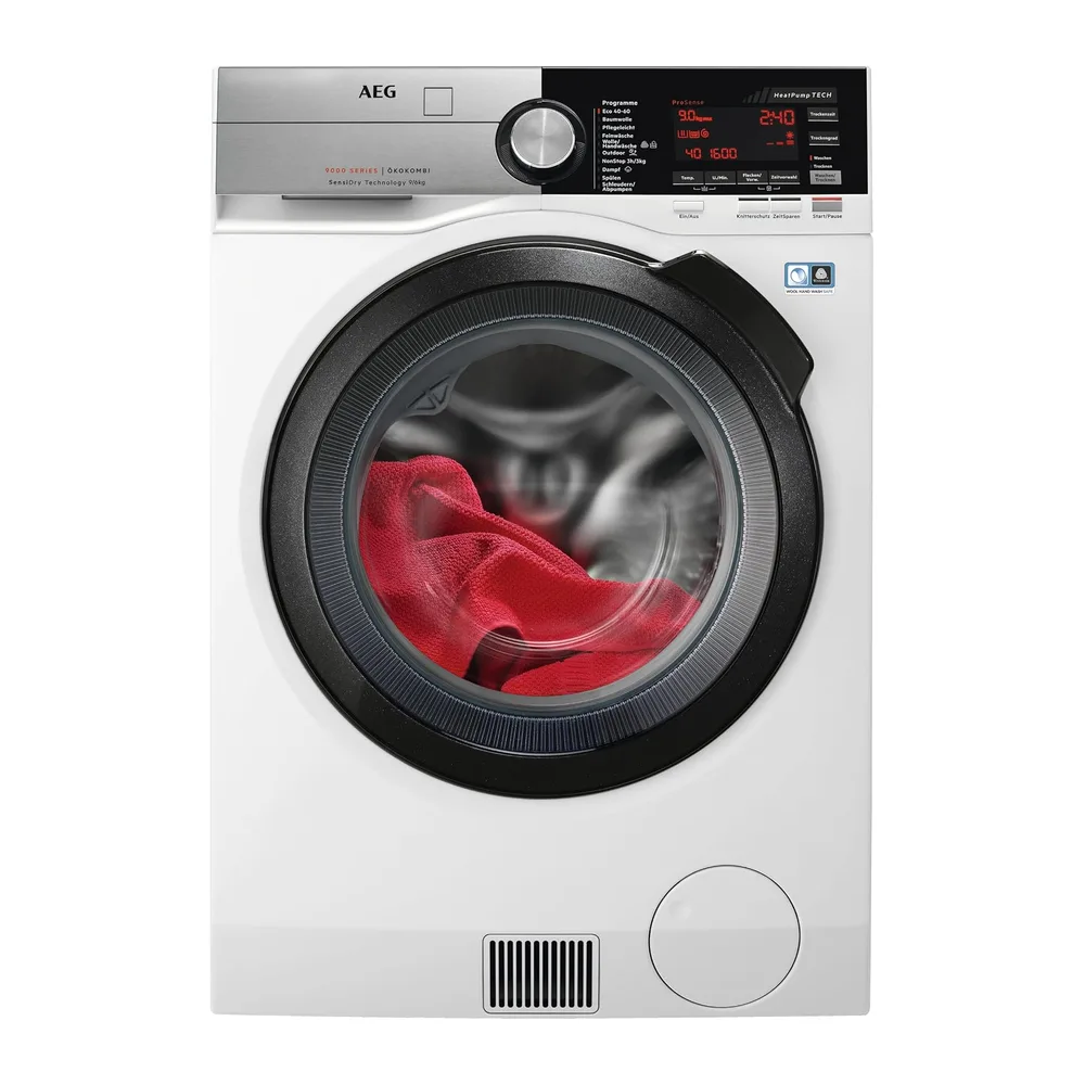 AEG Serie 9000 Waschtrockner, Waschen 9 kg, Trocknen 6 kg, L9WEF80690 [Energieklasse C]