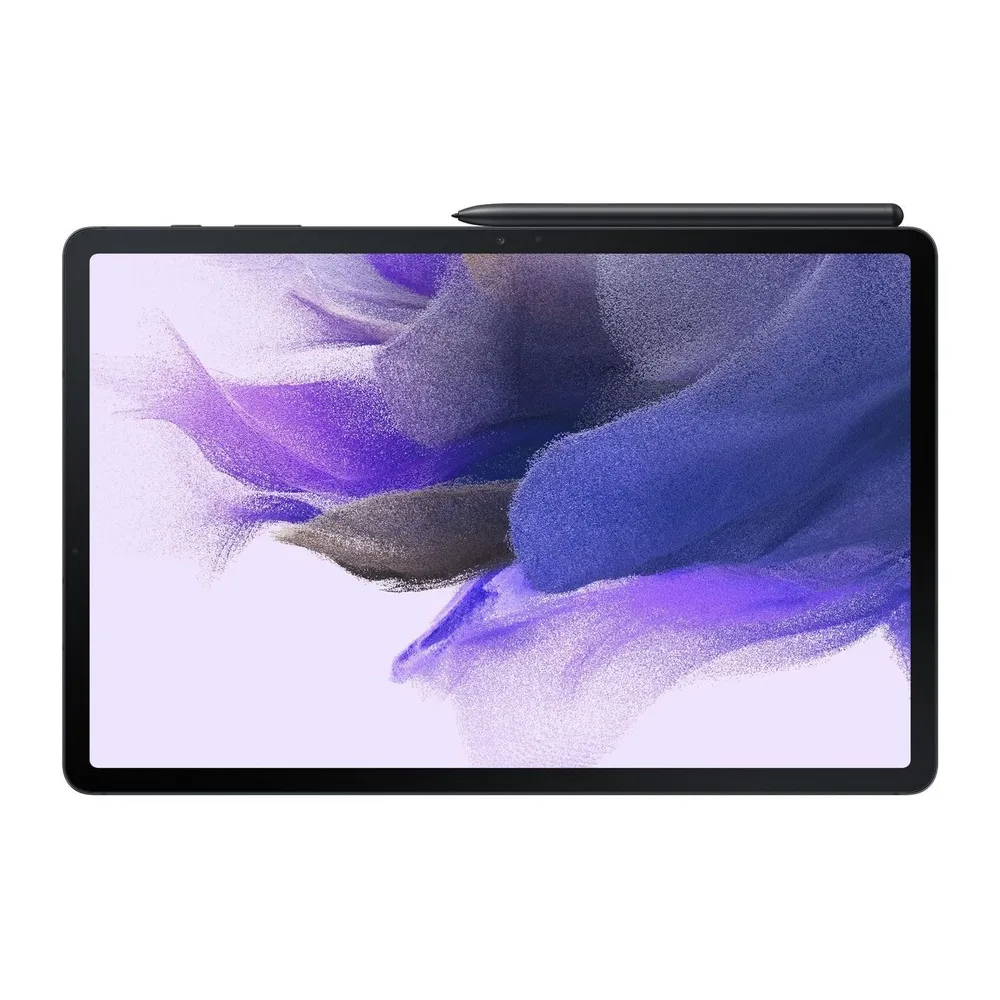 Samsung Tablet Galaxy Tab S7 FE, 12,4 Zoll (31,5 cm) mit WLAN und Betriebssystem Android, 128 GB, Schwarz,
