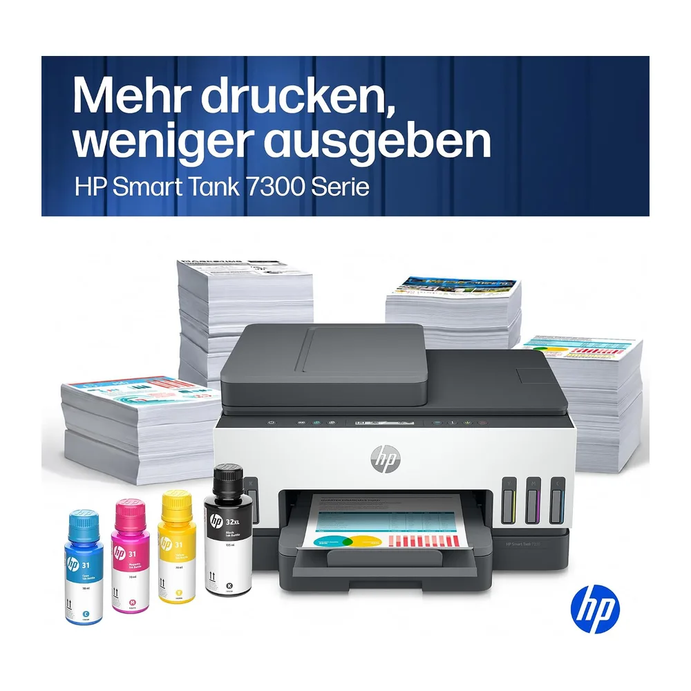 HP Smart Tank 7305 Multifunktionsdrucker (Drucker — 6