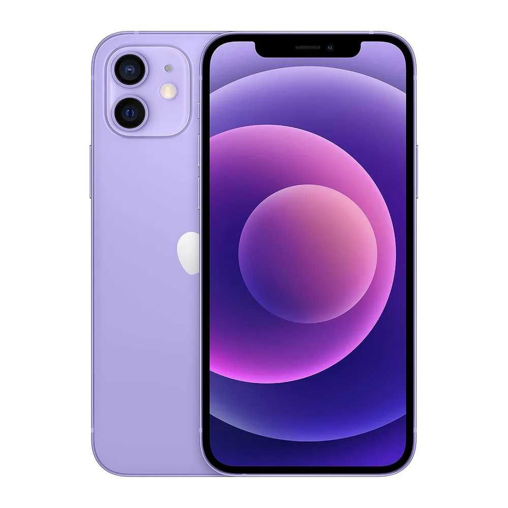Apple iPhone 12, 128GB, Violett - (Generalüberholt)