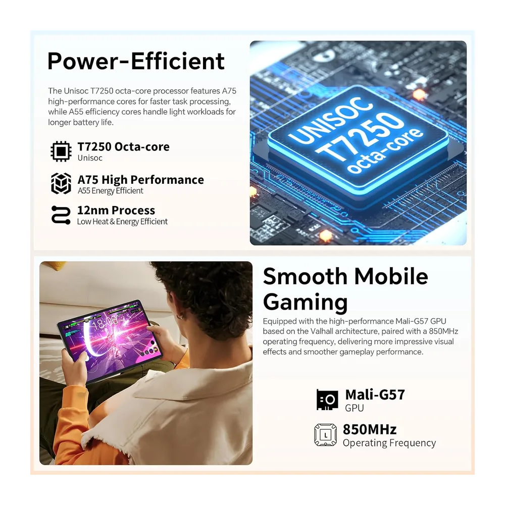 TECLAST P50T Android 16 Tablet 11 Zoll Gemini AI — 3