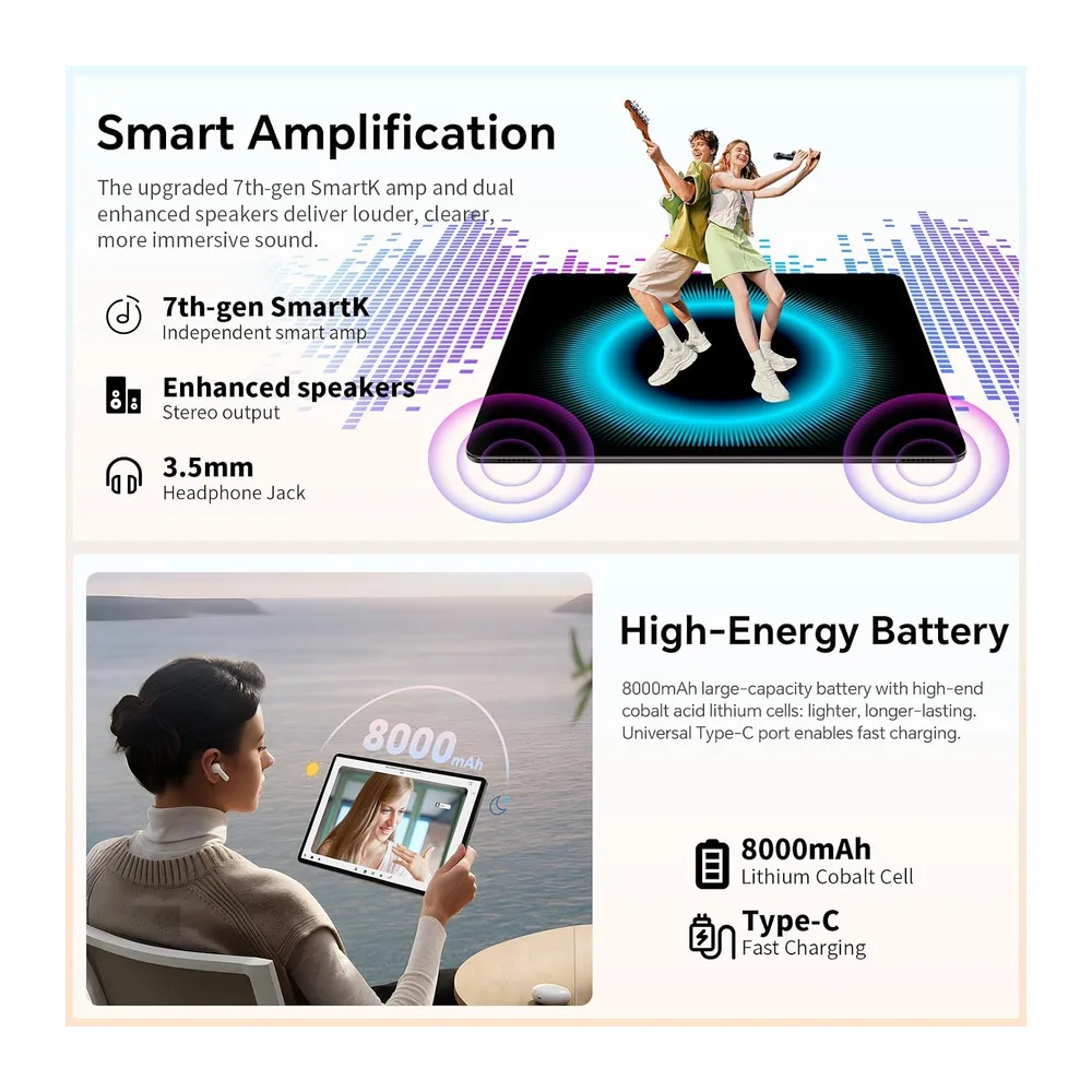 TECLAST P50T Android 16 Tablet 11 Zoll Gemini AI — 6