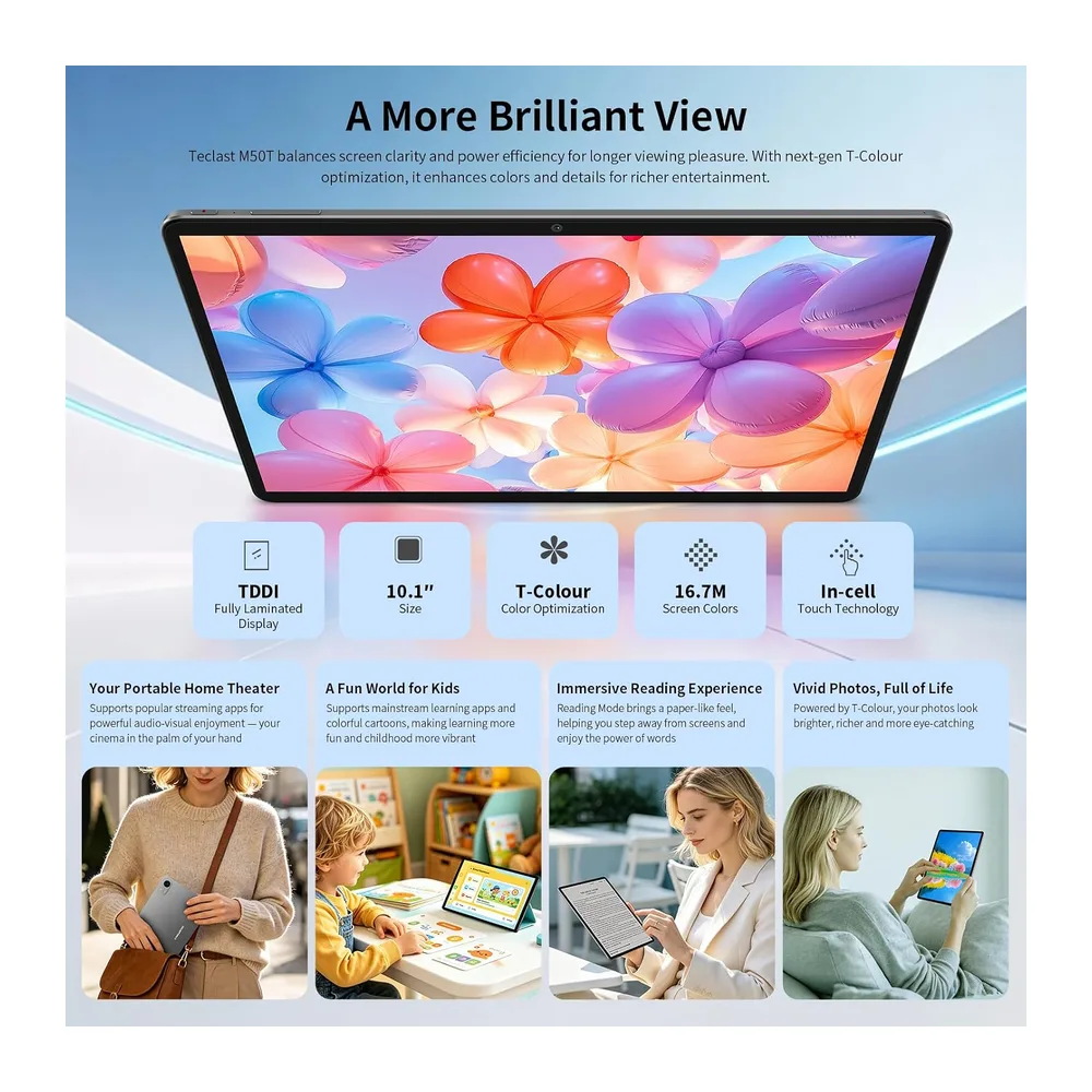 TECLAST M50T Tablet 10.1 Zoll Android 16 mit Gemini AI — 4