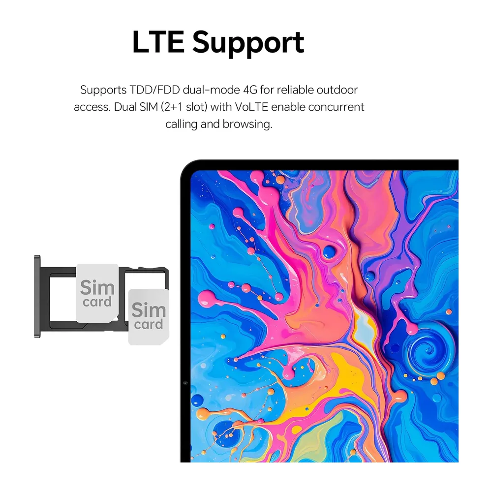 TECLAST Tablet Gaming 2K Display 12.7 Zoll — 4