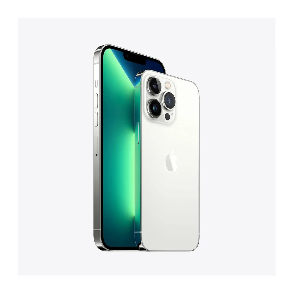 Apple iPhone 13 Pro Max, 128 GB, Silber - (Generalüberholt) — 2