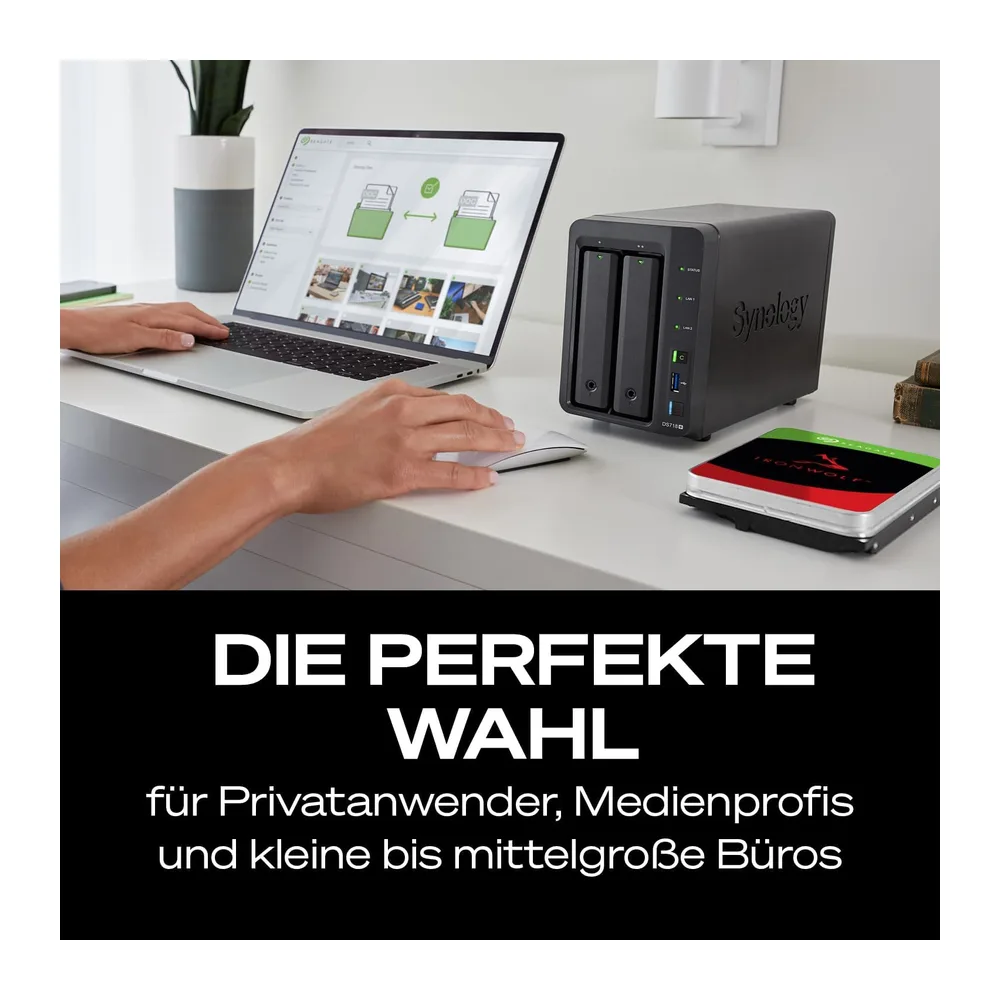Seagate 4TB IronWolf Interne NAS-Festplatte — 6