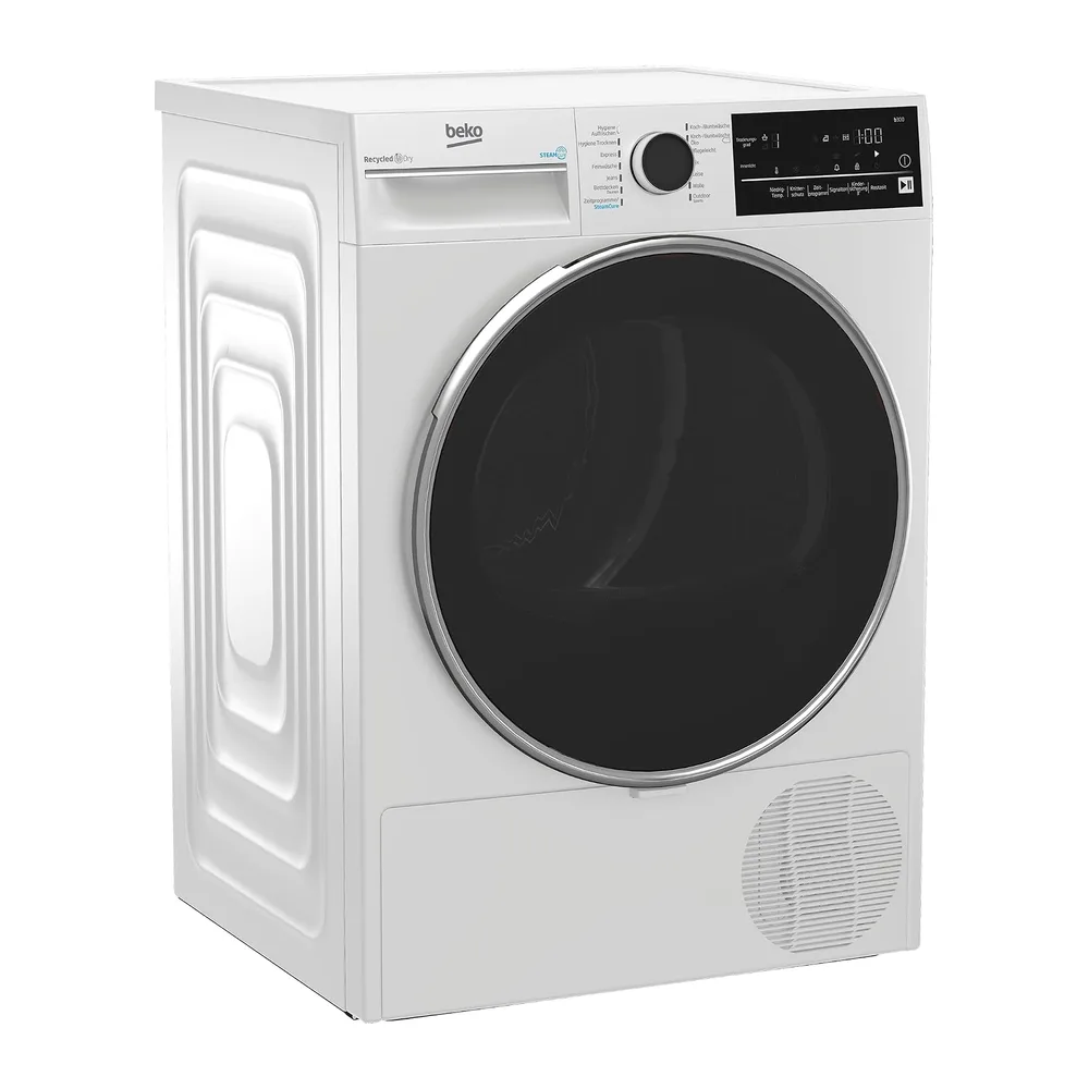Beko B3T42240S b300 Wärmepumpentrockner, 8 kg, allergikergeeignet, Hygiene Trocknen & Hygiene Auffrischen, — 3