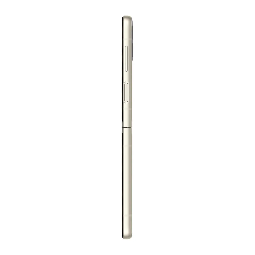 Samsung Galaxy Z Flip 3 F711B 5G 256GB Phantom Cream Zustand (Generalüberholt) — 2