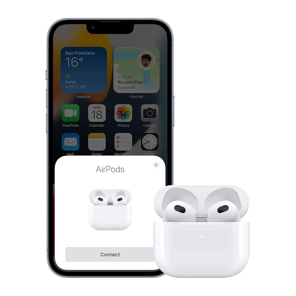Apple AirPods (3. Generation) mit Lightning-Ladeetui (Generalüberholt) — 5
