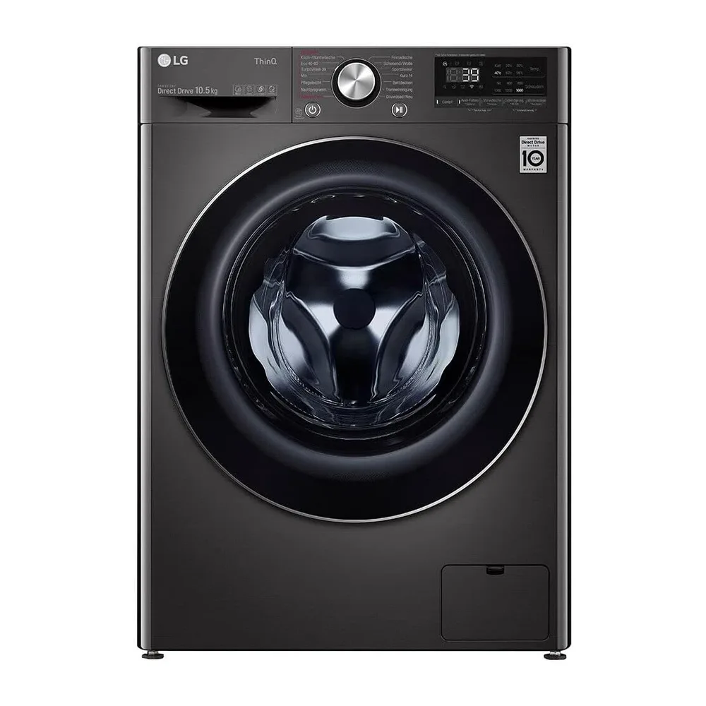 LG F6WV710P2S Waschmaschine (10,5 kg, Energieklasse A, 1.600 U/Min.) mit AI DD (AI Wash), TurboWash 360°,
