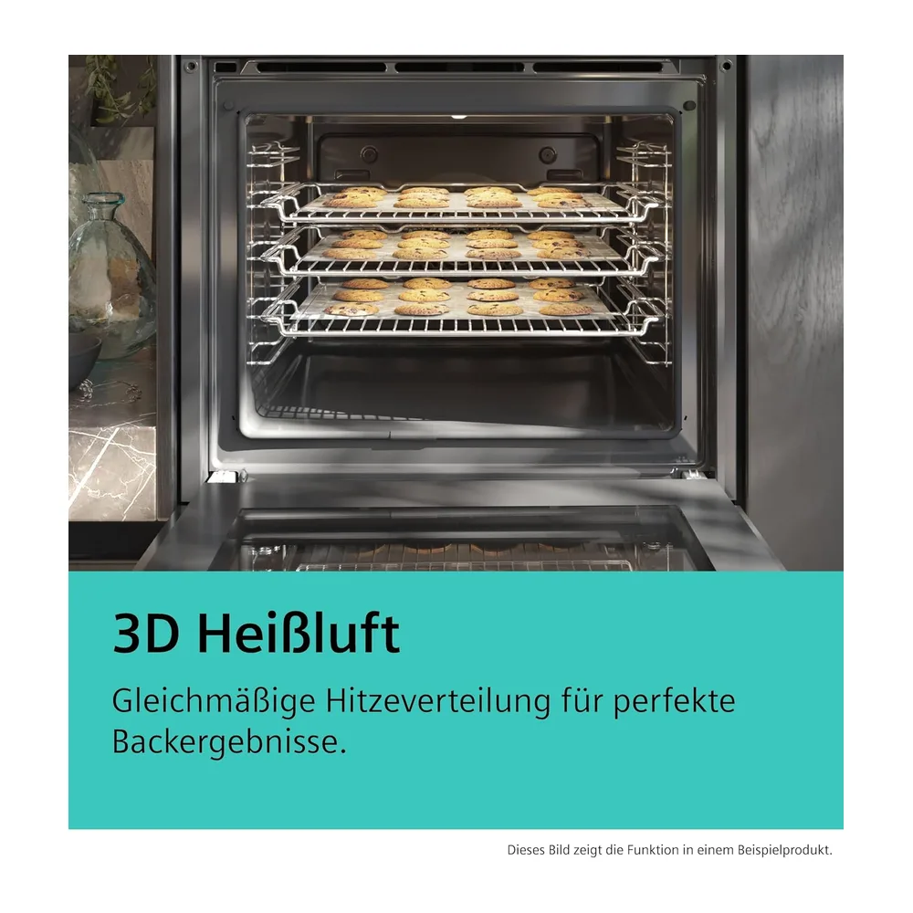Siemens iQ100 Einbauherd Set mit Elektrokochfeld 60 x 60 cm EQ110KA1Z [Energieklasse A] — 5