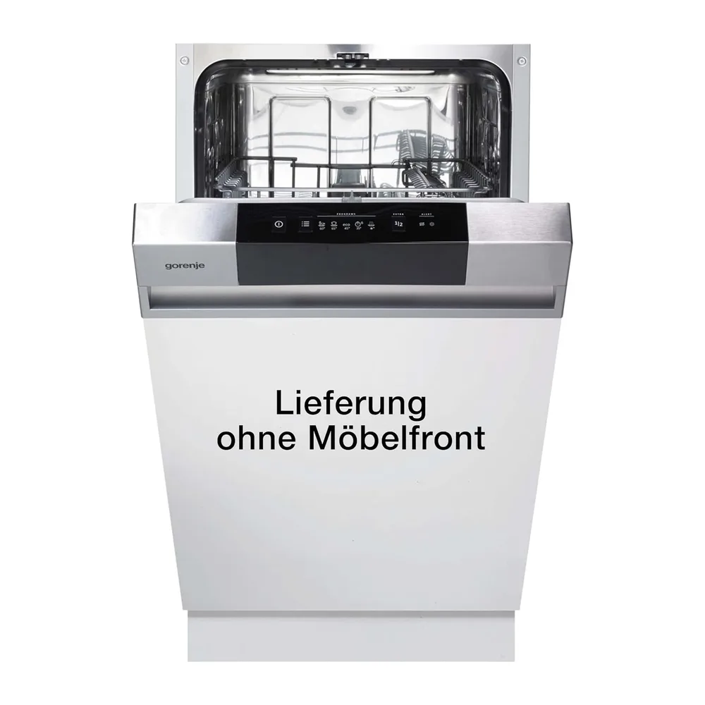 Gorenje GI520E15X Teilintegrierbarer Einbaugeschirrspüler [Energieklasse E]