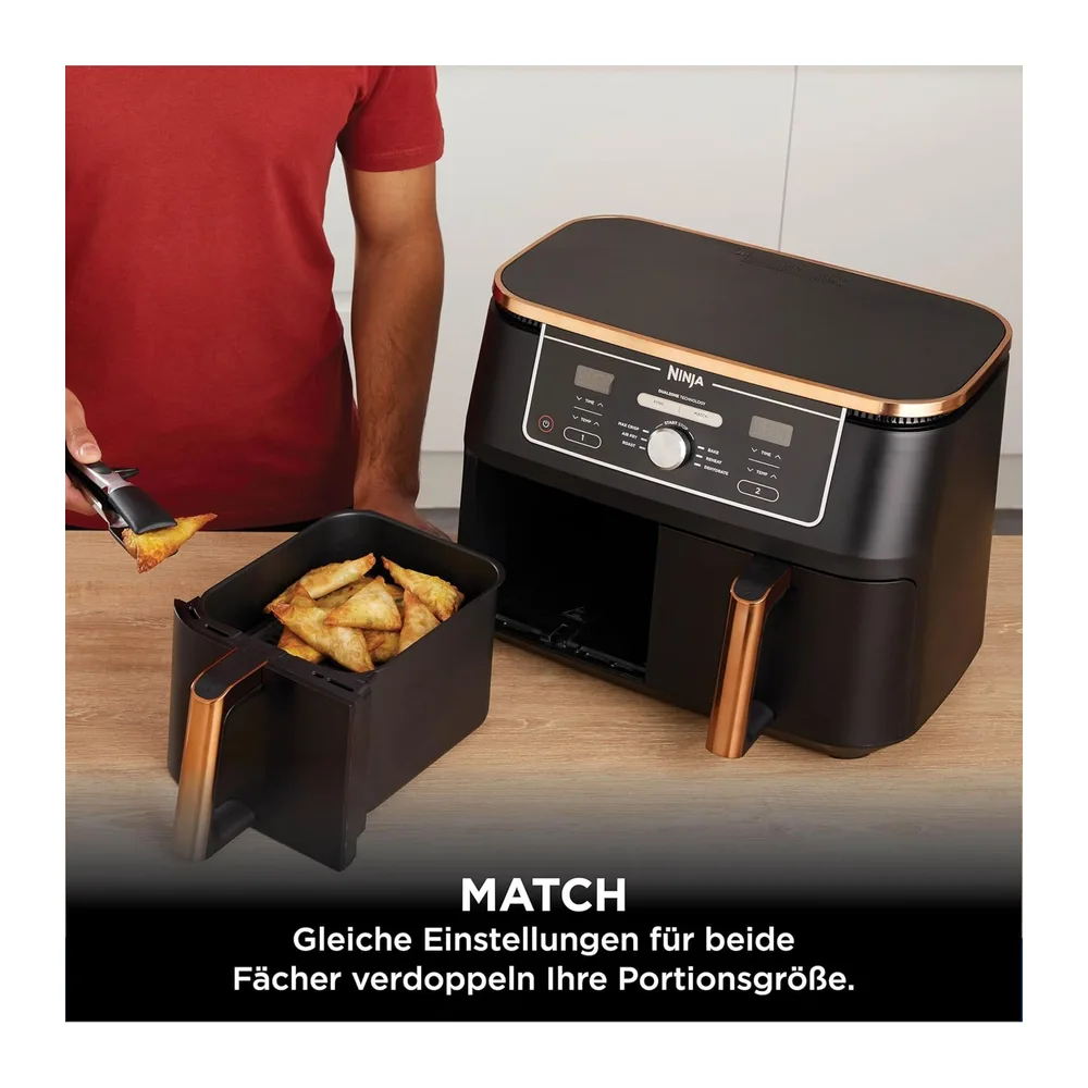 Ninja Foodi MAX Dual Zone Heißluftfritteuse — 6