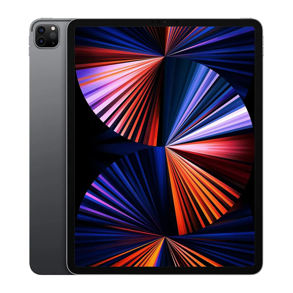 Apple 2021 iPad Pro (12,9", Wi-Fi + Cellular, 128 GB) - Space Grau (5. Generation) (Generalüberholt)