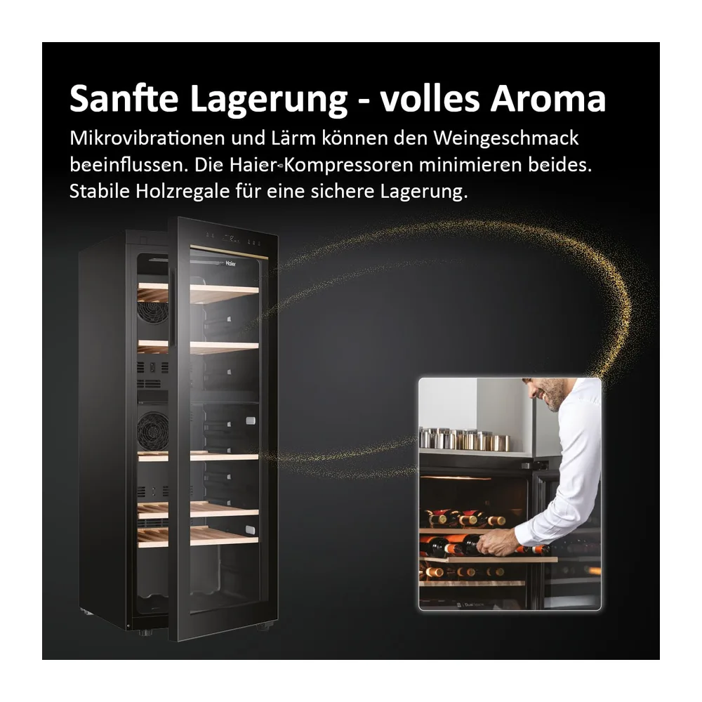 Haier Weinkühlschrank Serie 5 HWS79GDG 79 Flaschen [Energieklasse G] — 5
