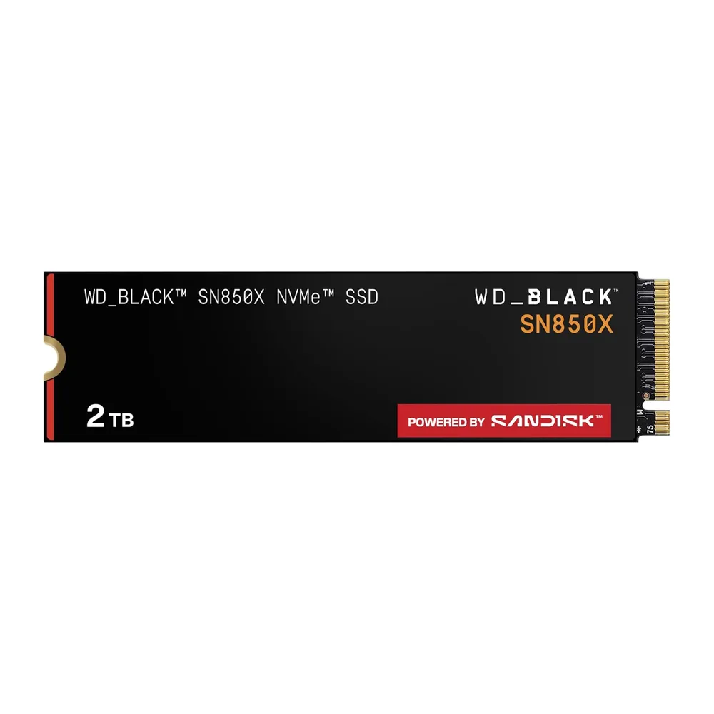 WD_BLACK SN850X NVMe SSD 2 TB interne SSD (Gaming Speicher