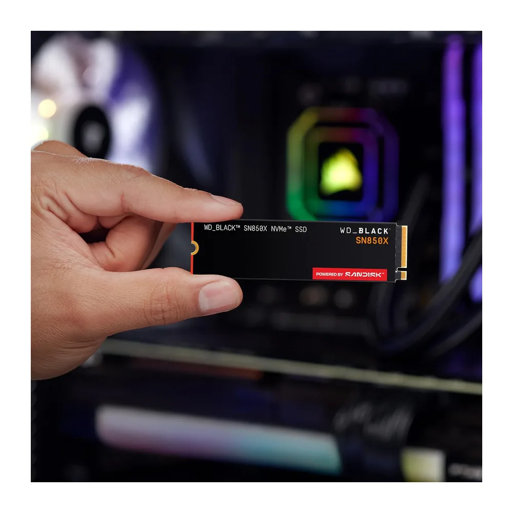 WD_BLACK SN850X NVMe SSD 4 TB interne SSD (Gaming Speicher — 4