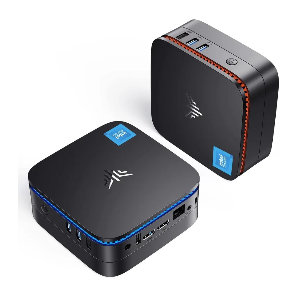 ACEMAGICIAN Mini PC Intel Pentium N5030 (bis zu 3,1 GHz) 12GB RAM 256GB SSD