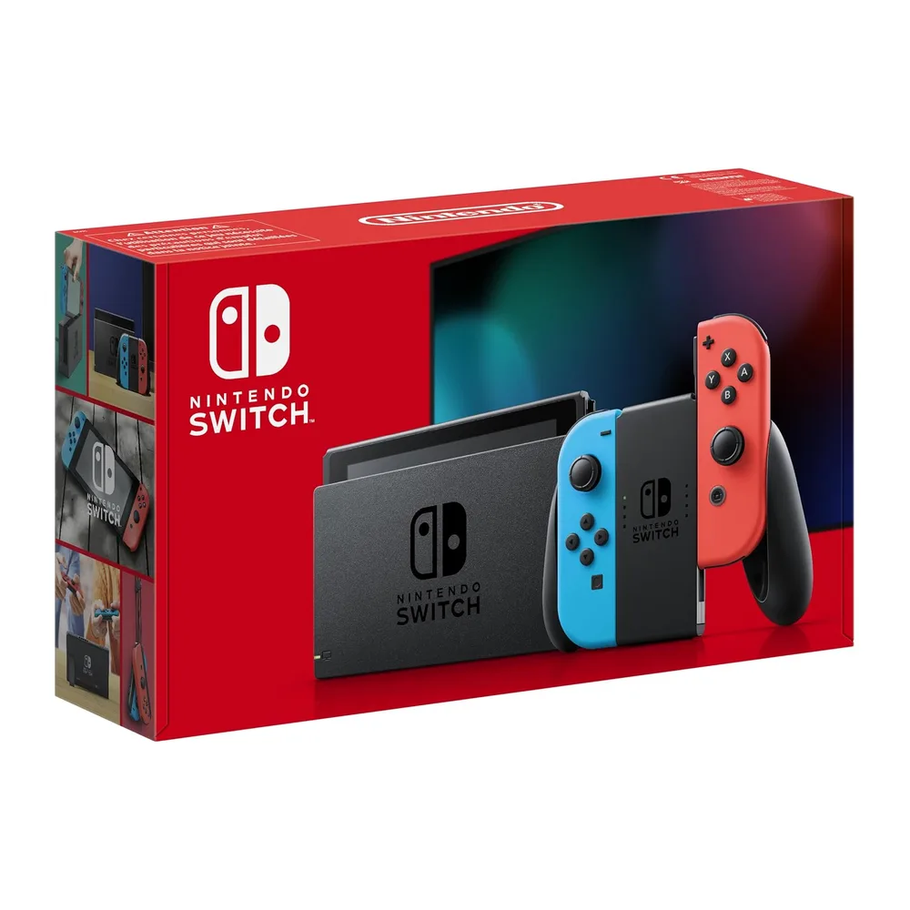 Nintendo Switch-Konsole Neon-Rot/Neon-Blau