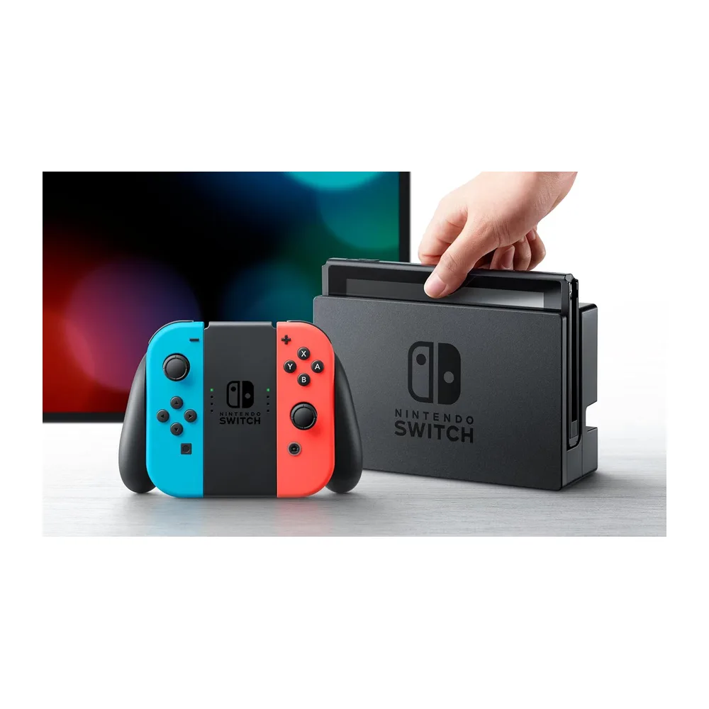 Nintendo Switch-Konsole Neon-Rot/Neon-Blau — 3