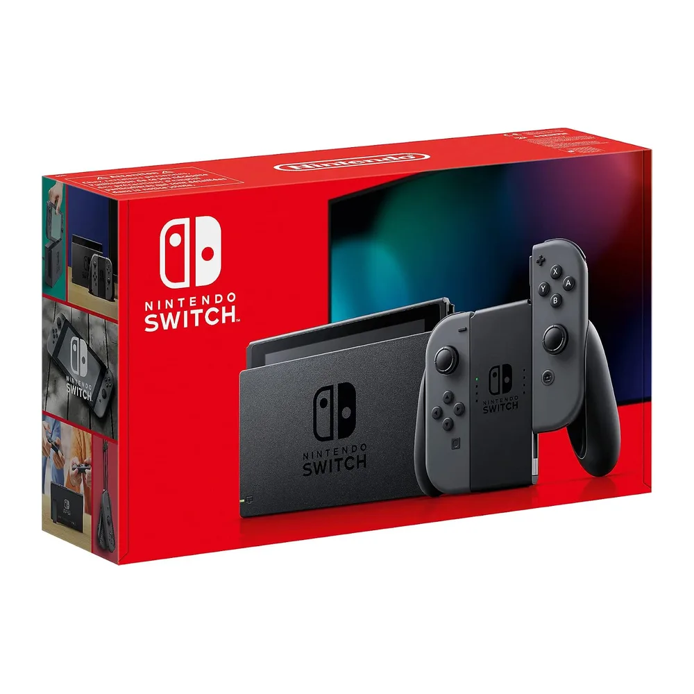 Nintendo Switch 2019 mit Joy-Con - Grau (Generalüberholt)