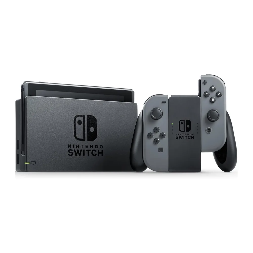 Nintendo Switch 2019 mit Joy-Con - Grau (Generalüberholt) — 4