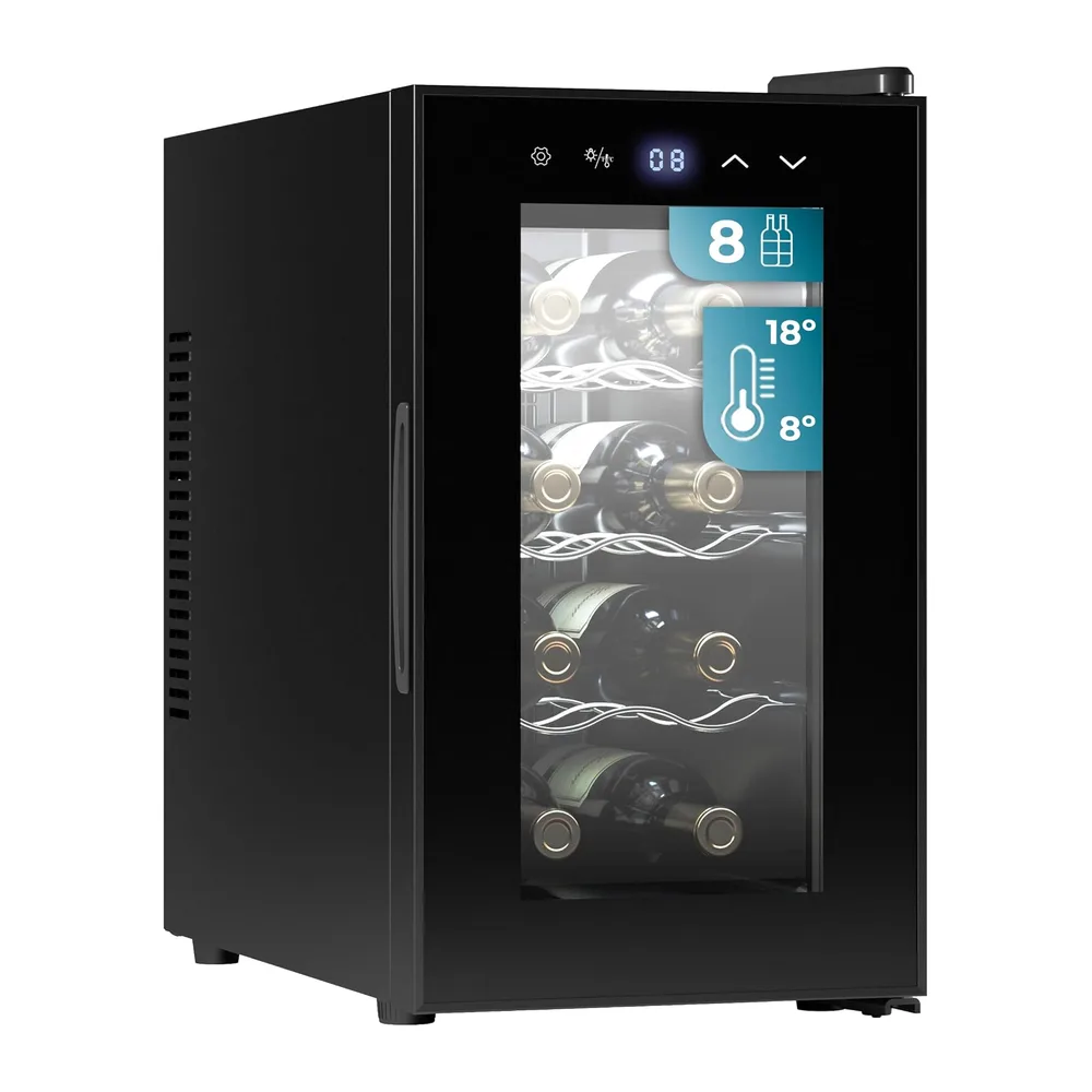 Cecotec Weinregal 8 Flaschen Bolero Grandsommelier 830 Coolcrystal
