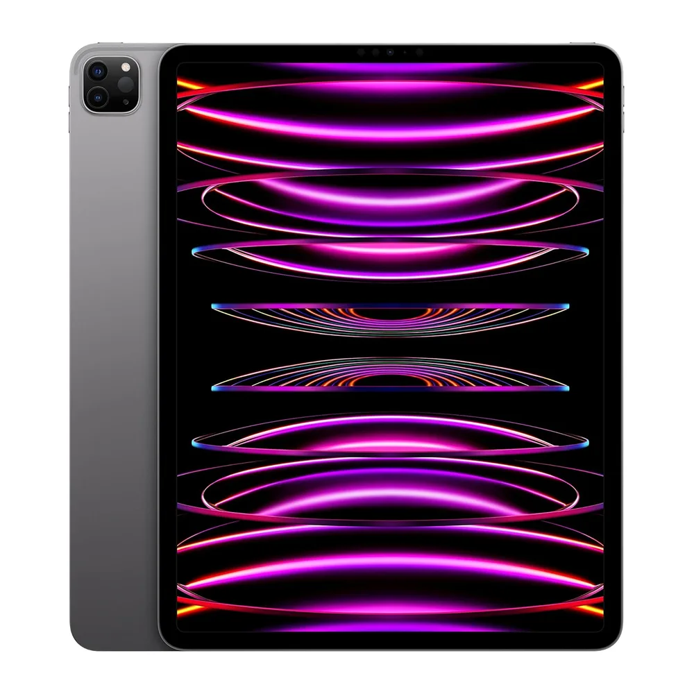 2022 Apple iPad Pro (12.9-inch, Wi-Fi, 128 GB) - Space Grau (Generalüberholt)