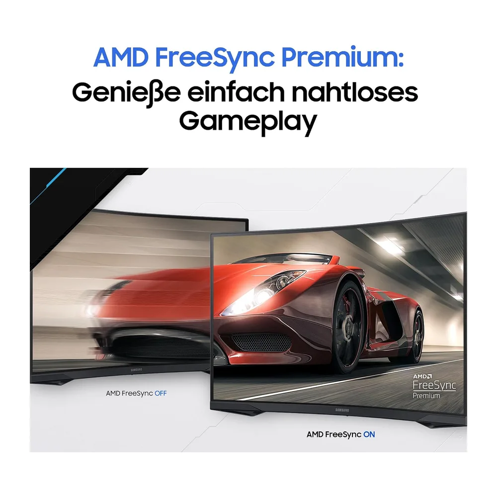 Samsung Gaming Monitor G5 C34G55TWWP, 34 Zoll, VA-Panel, UWQHD-Auflösung, AMD FreeSync Premium, Krümmung — 5