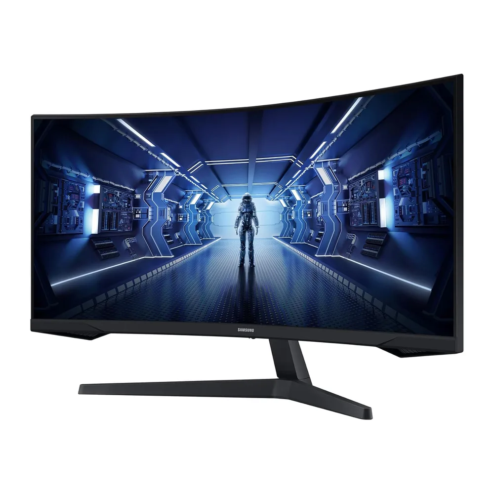 Samsung Gaming Monitor G5 C34G55TWWP, 34 Zoll, VA-Panel, UWQHD-Auflösung, AMD FreeSync Premium, Krümmung — 6