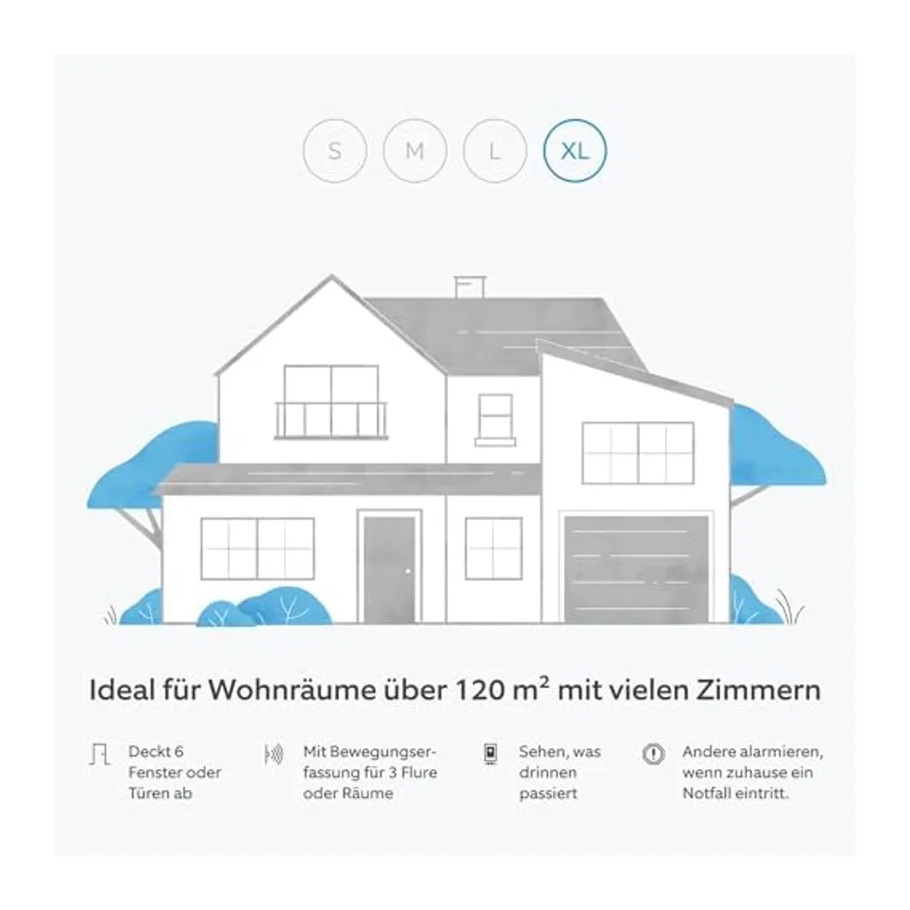 Ring Alarm - XL + Innenkamera (Indoor Camera, 2. Gen.) + Sirene im Paket | Alarmanlage für Haus & Wohnung mit — 3