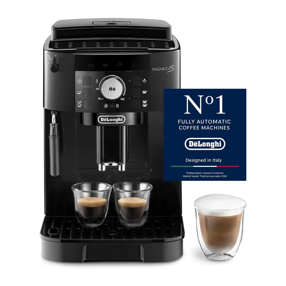De'Longhi Magnifica S - Kaffeevollautomat 2 Getränke Schwarz