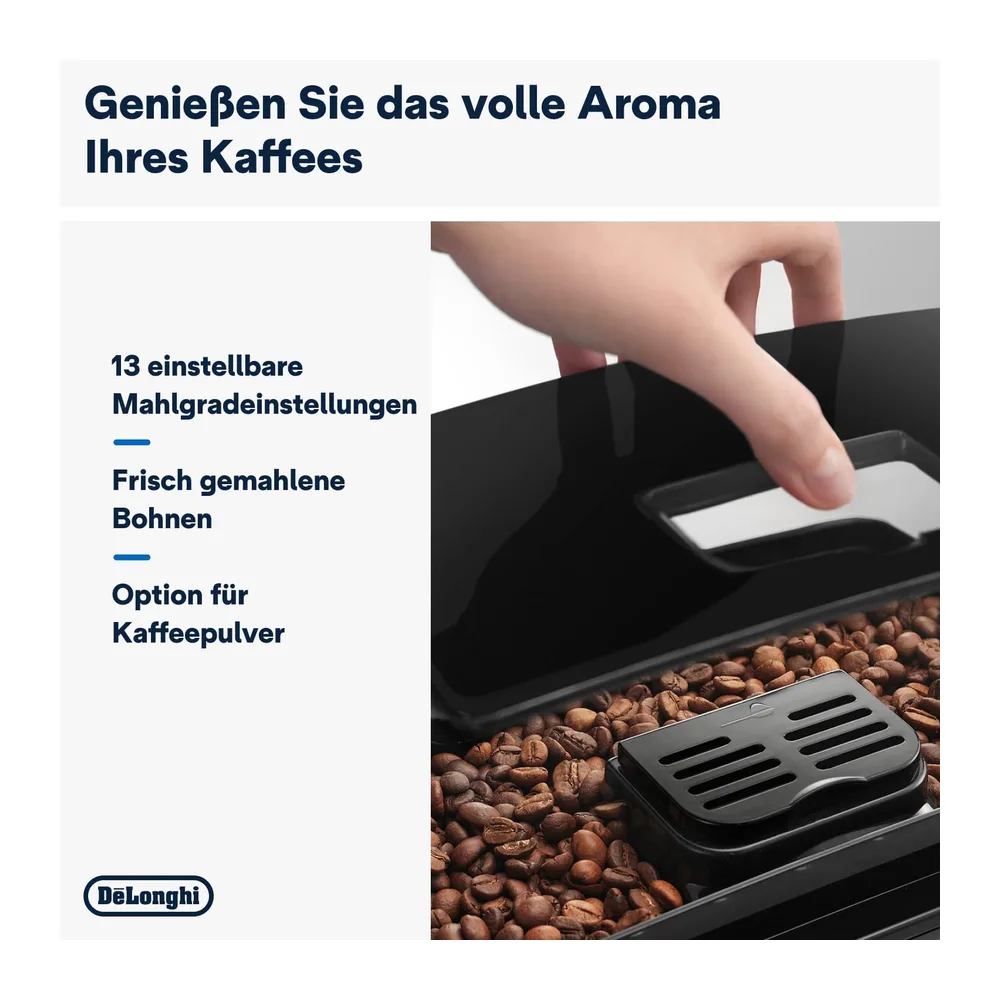 De'Longhi Magnifica S - Kaffeevollautomat 2 Getränke Schwarz — 3