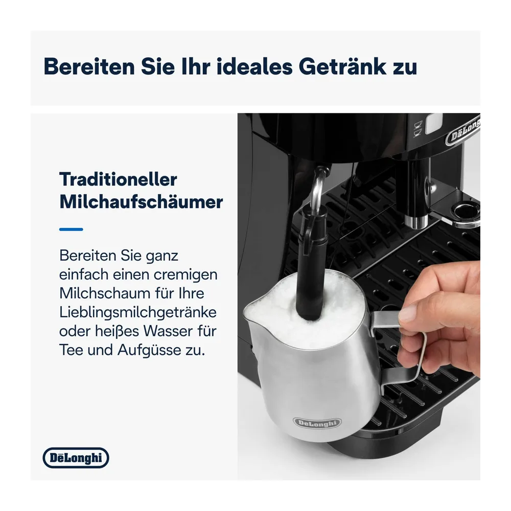 De'Longhi Magnifica S - Kaffeevollautomat 2 Getränke Schwarz — 4