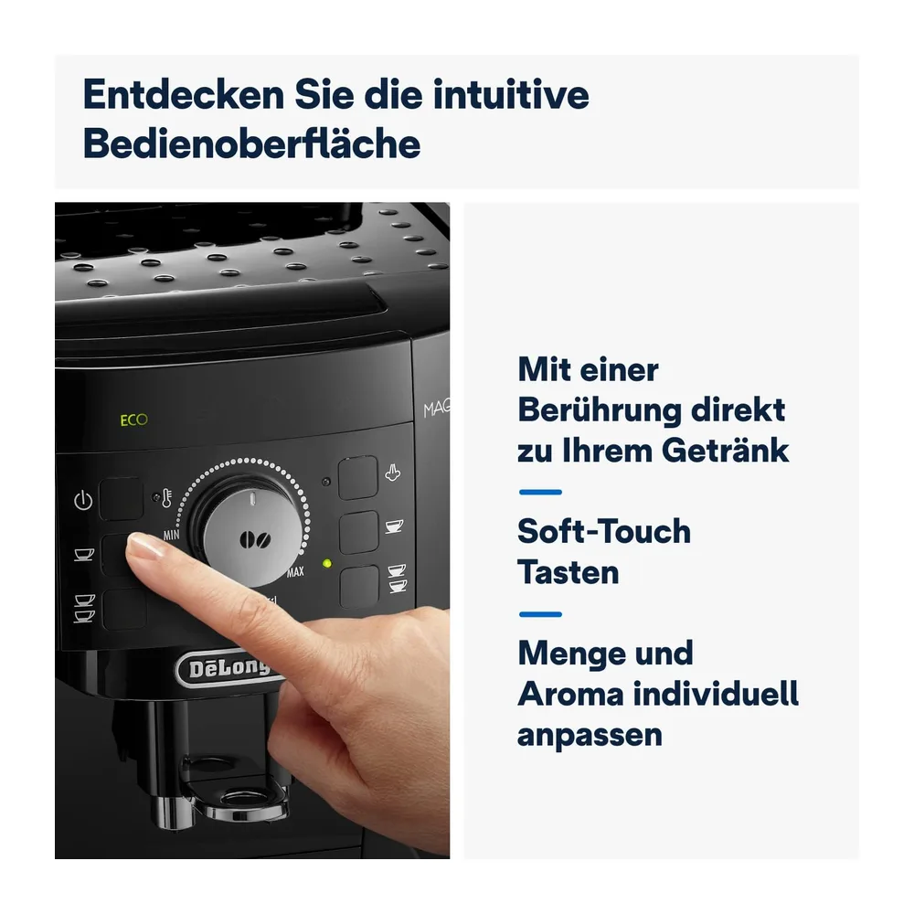 De'Longhi Magnifica S - Kaffeevollautomat 2 Getränke Schwarz — 5