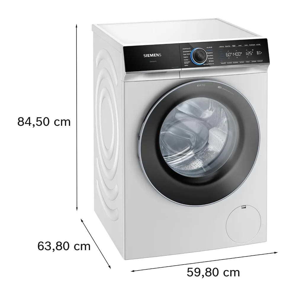 Siemens iQ700 Smarte Waschmaschine 9 kg 1400 UpM WG44B2040 [Energieklasse A] — 6