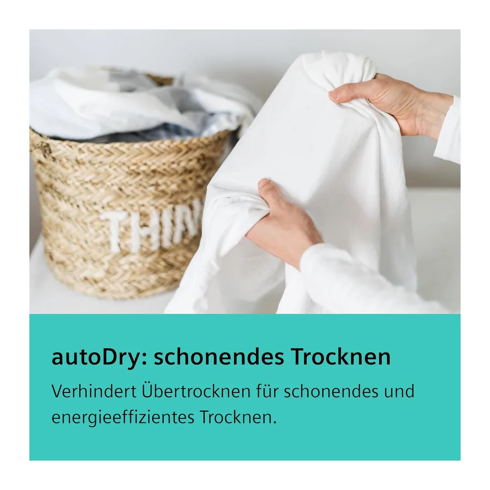 Siemens iQ700 Smarter Wärmepumpentrockner 9 kg autoDry WQ45B2B40 [Energieklasse C] — 4