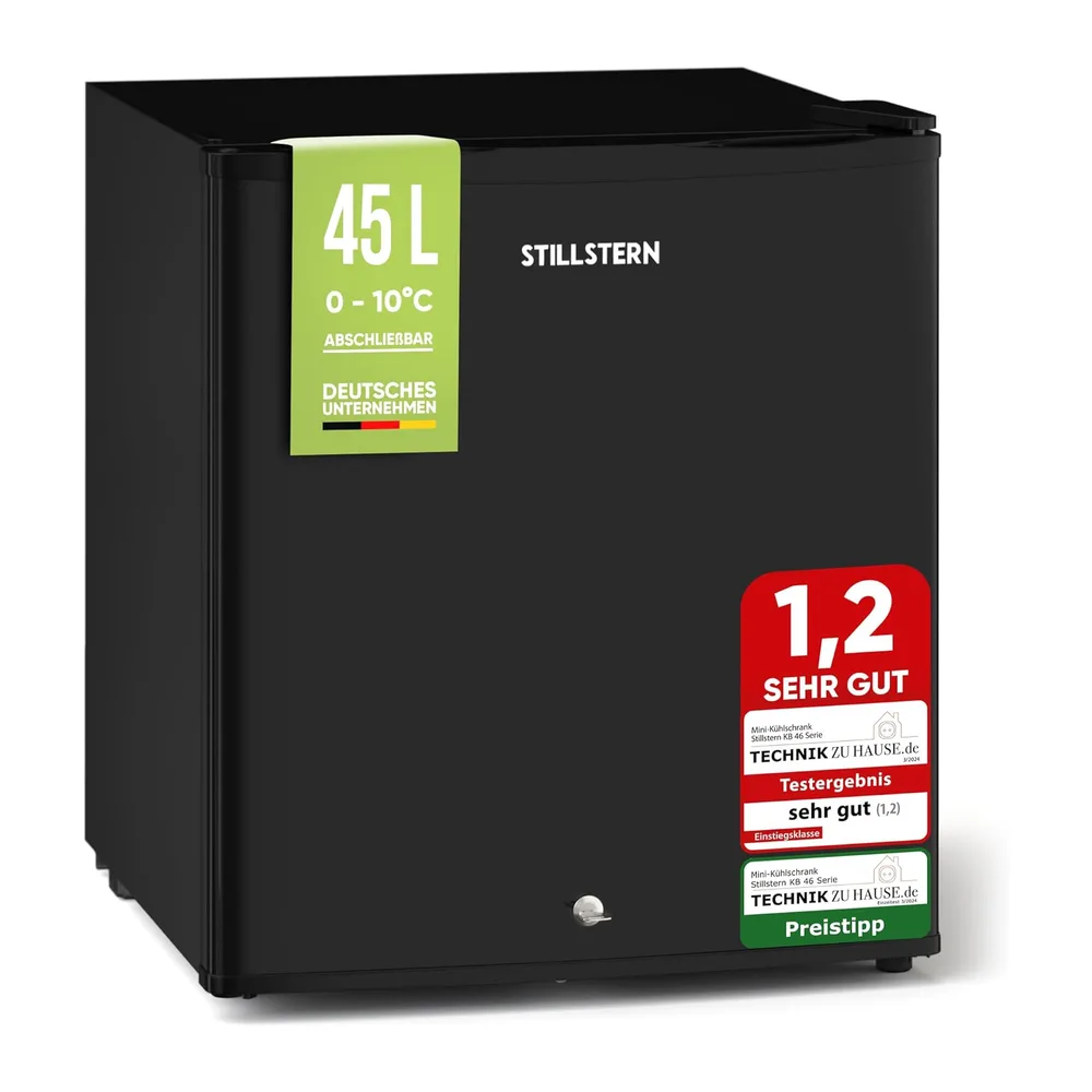 Stillstern Mini Kühlschrank E 45L mit Abtauautomatik