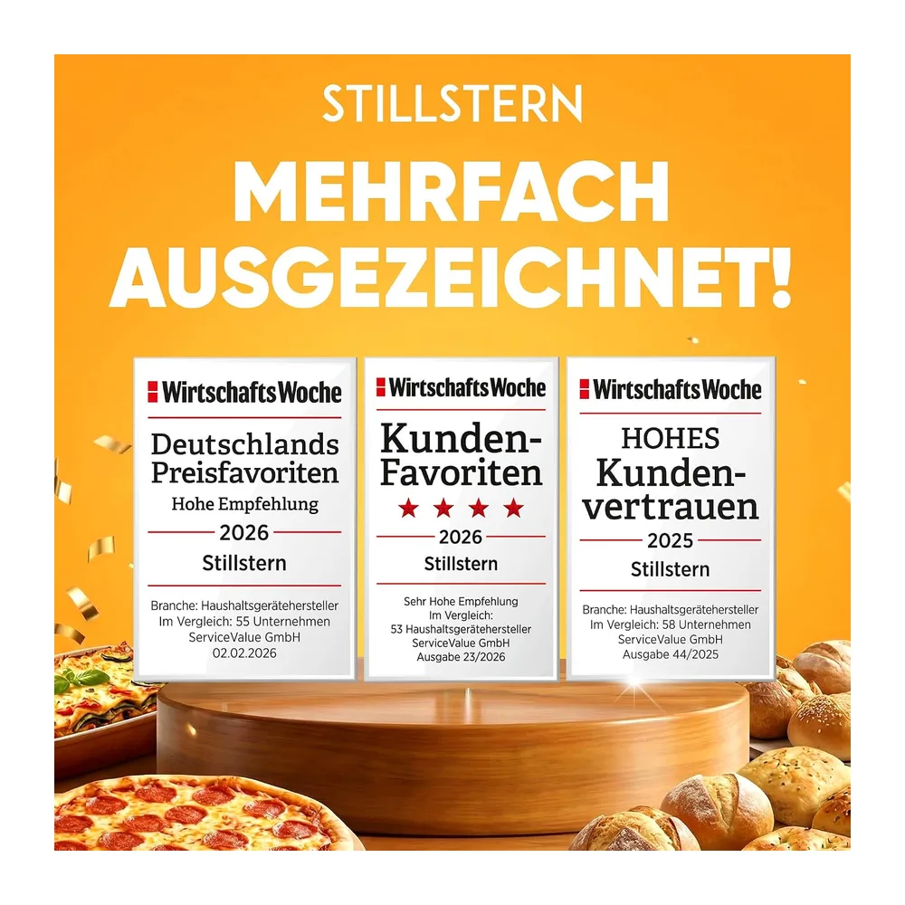 Stillstern Mini Kühlschrank E 45L mit Abtauautomatik — 2