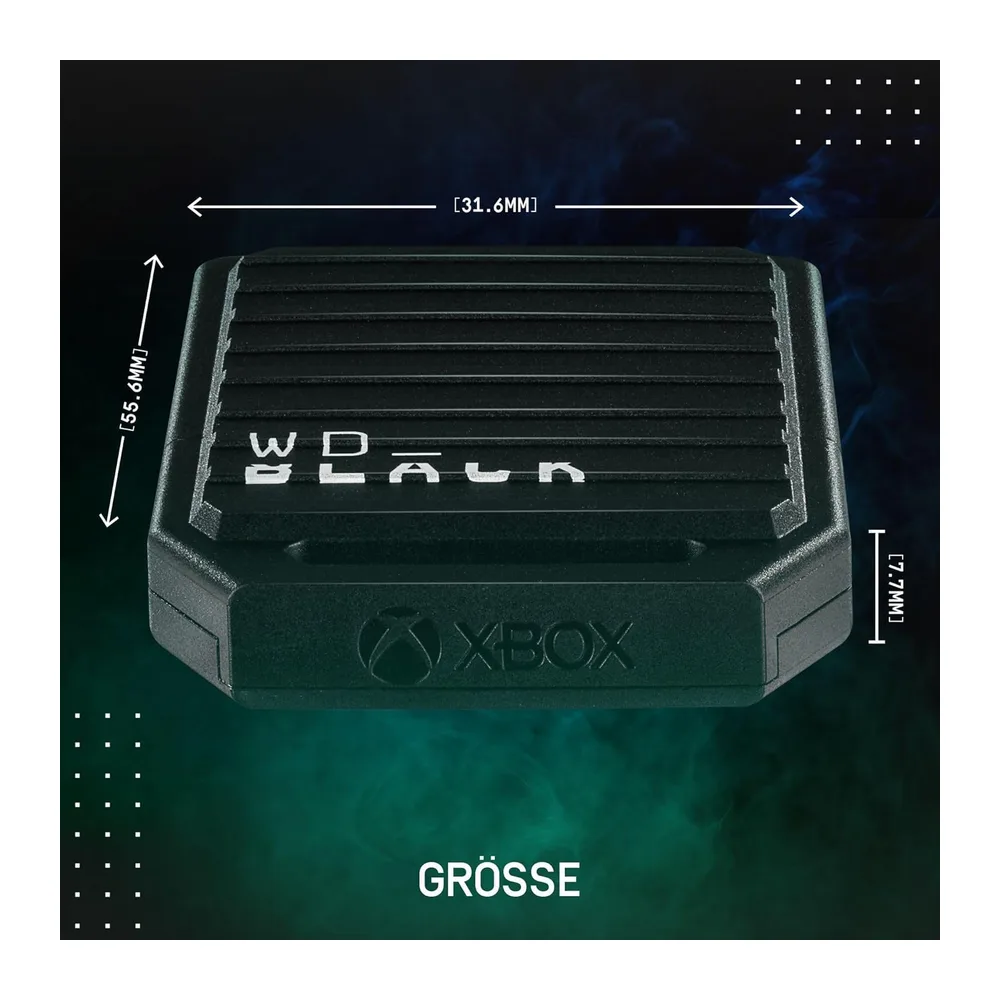 WD_BLACK C50-Erweiterungskarte für Xbox 1 TB (offiziell lizenziert für Xbox — 2