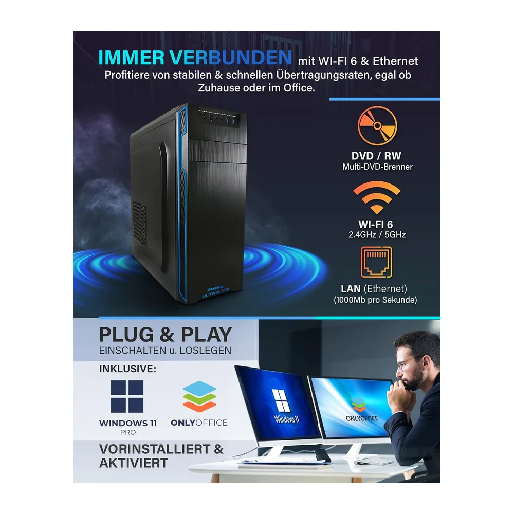 Greed® Ultra V2 PC mit Intel Core i7 12700 — 5