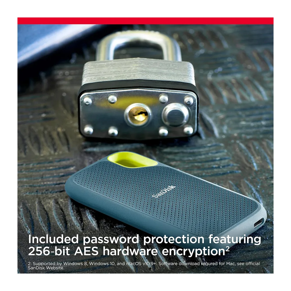 SanDisk Extreme Portable SSD 2 TB - bis zu 1.050 MB/s Lesen - Monterey — 2