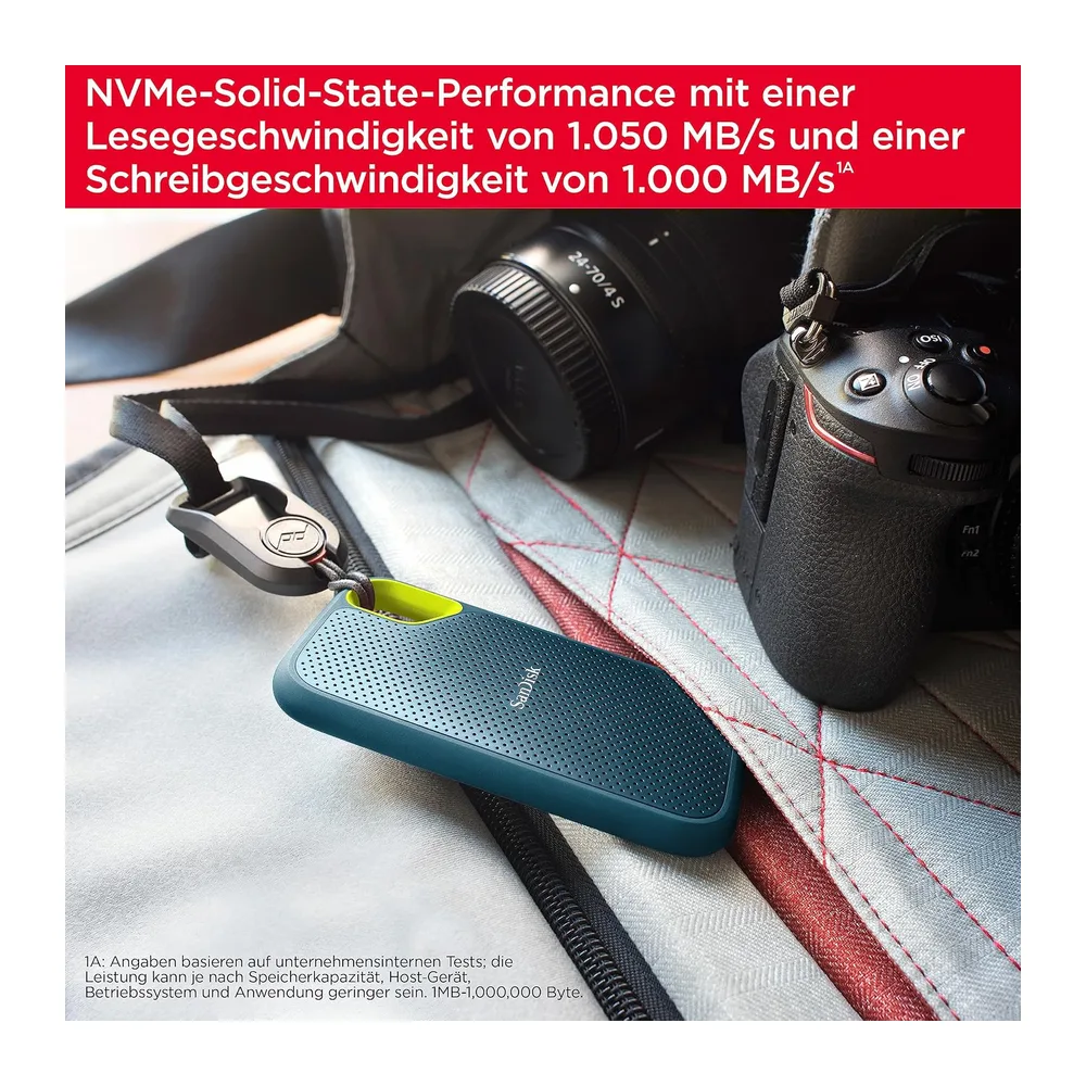 SanDisk Extreme Portable SSD 2 TB - bis zu 1.050 MB/s Lesen - Monterey — 5