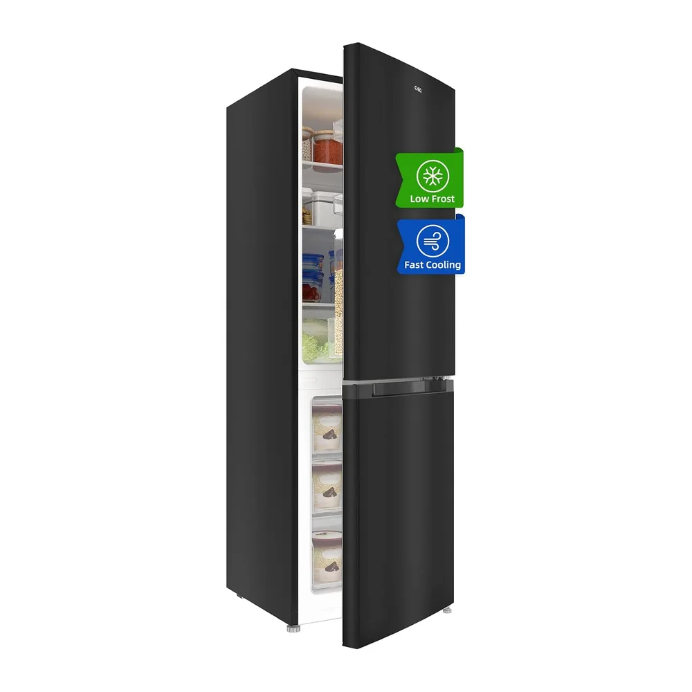 CHiQ Freistehender Kühlschrank mit Gefrierfach 157L (109L/48L)