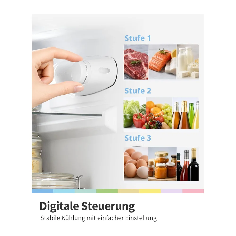 Comfee 174L Kühl-Gefrierkombination,150cm H,39dB — 6